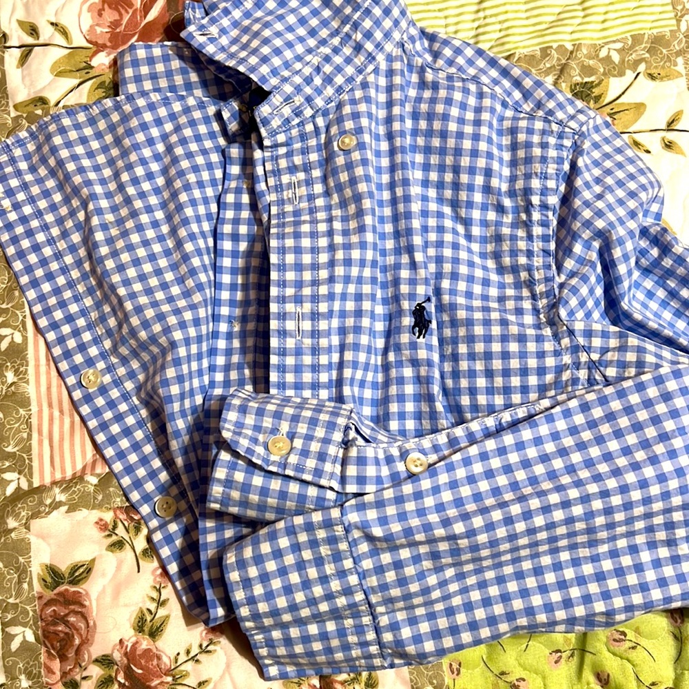 Ralph Lauren Boys long sleeve dress shirt